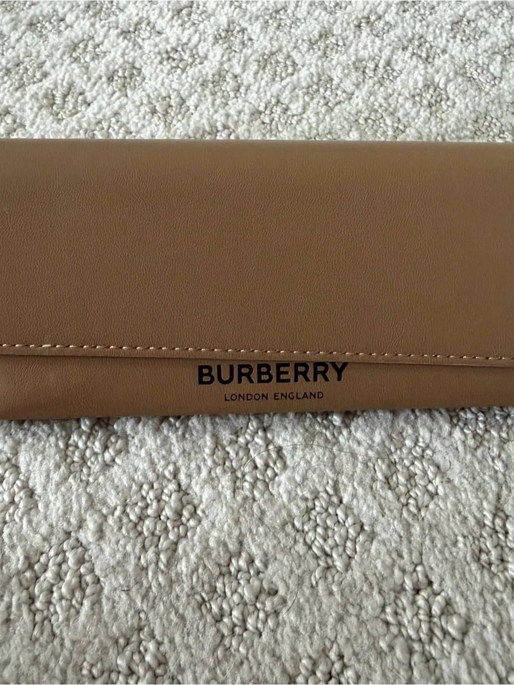 Burberry Black Frames with Beige Plaid Temples Women's Glasses
